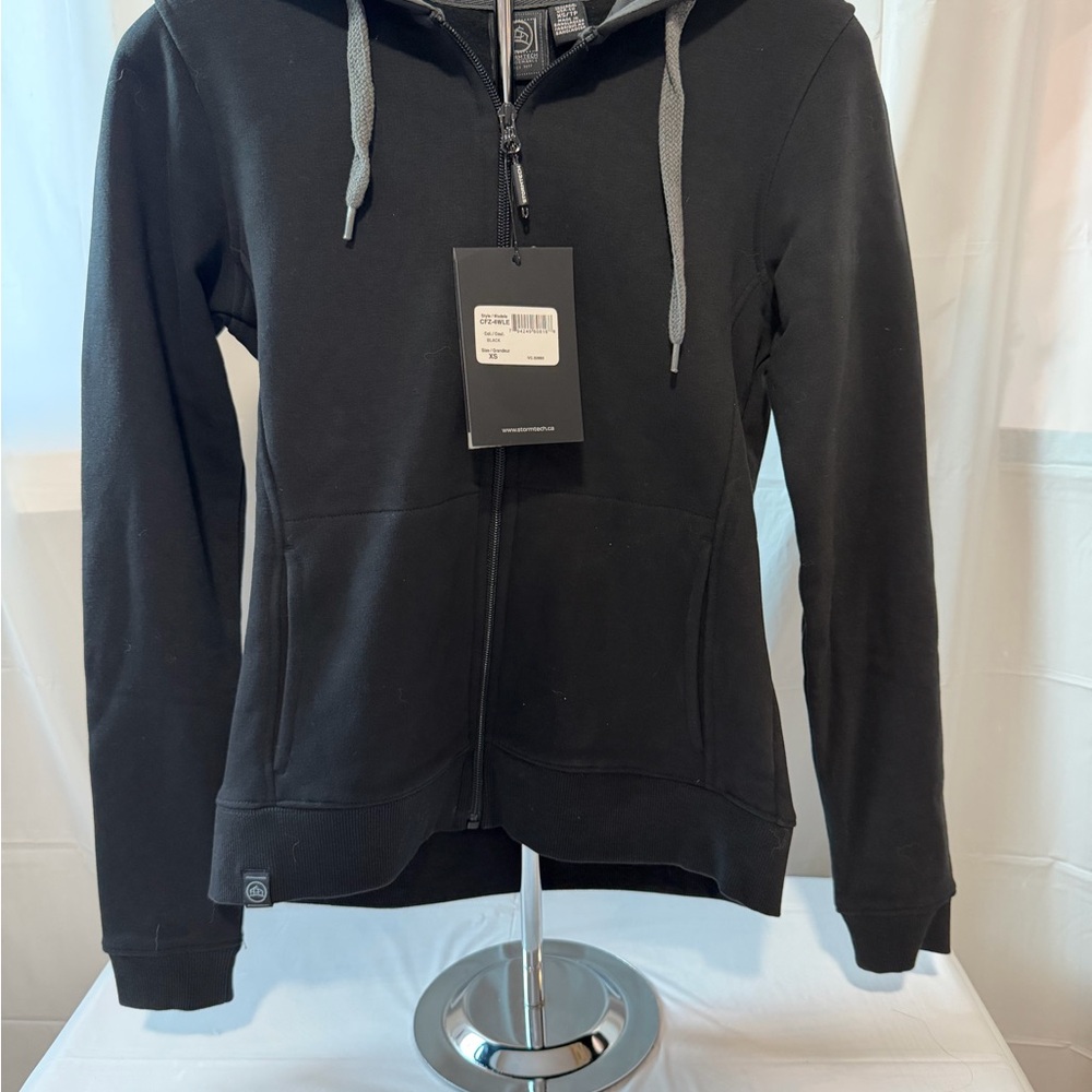 Women's Black Hoodie Jacket